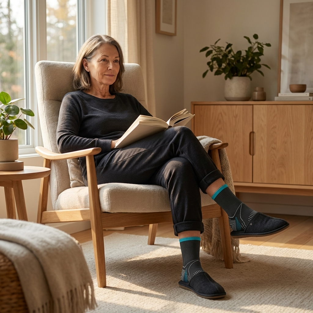 Stride Comfort Socks — Compression Fit for AFO Wear